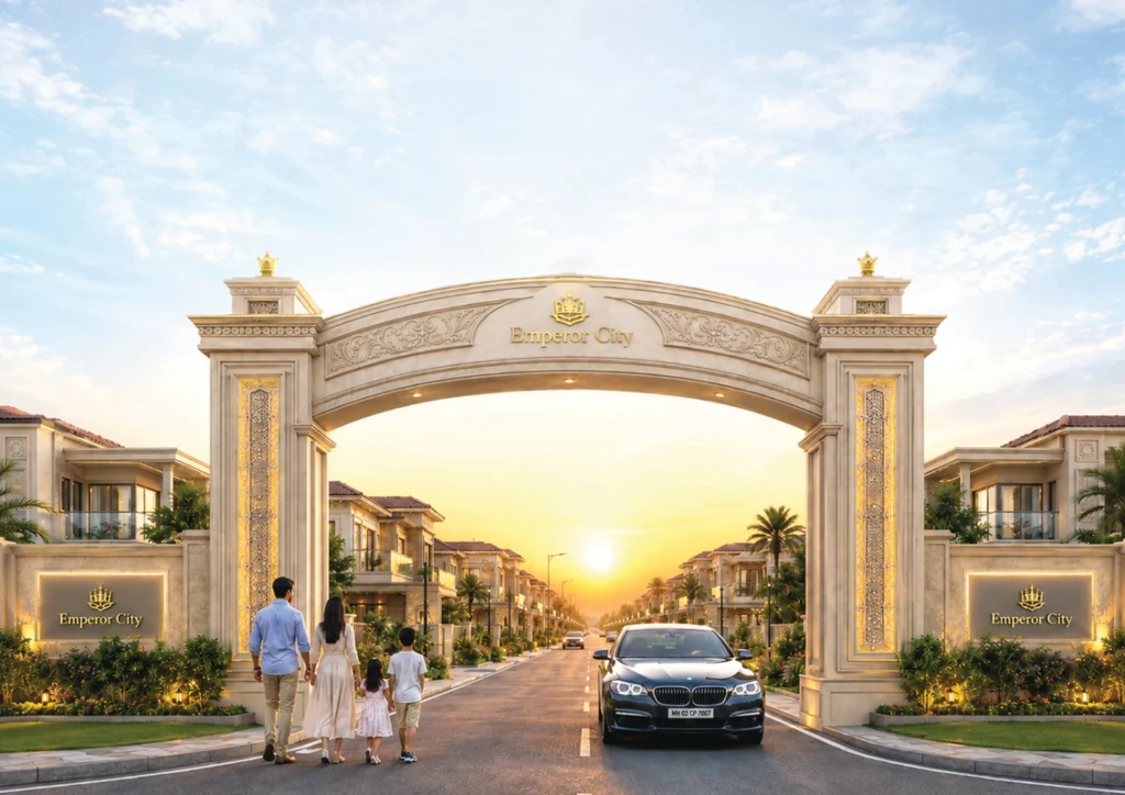 Emperor City premium villa plots entrance Tirunelveli