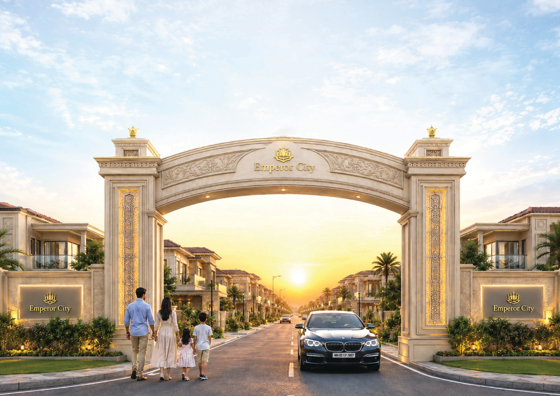 Emperor City premium villa plots entrance Tirunelveli